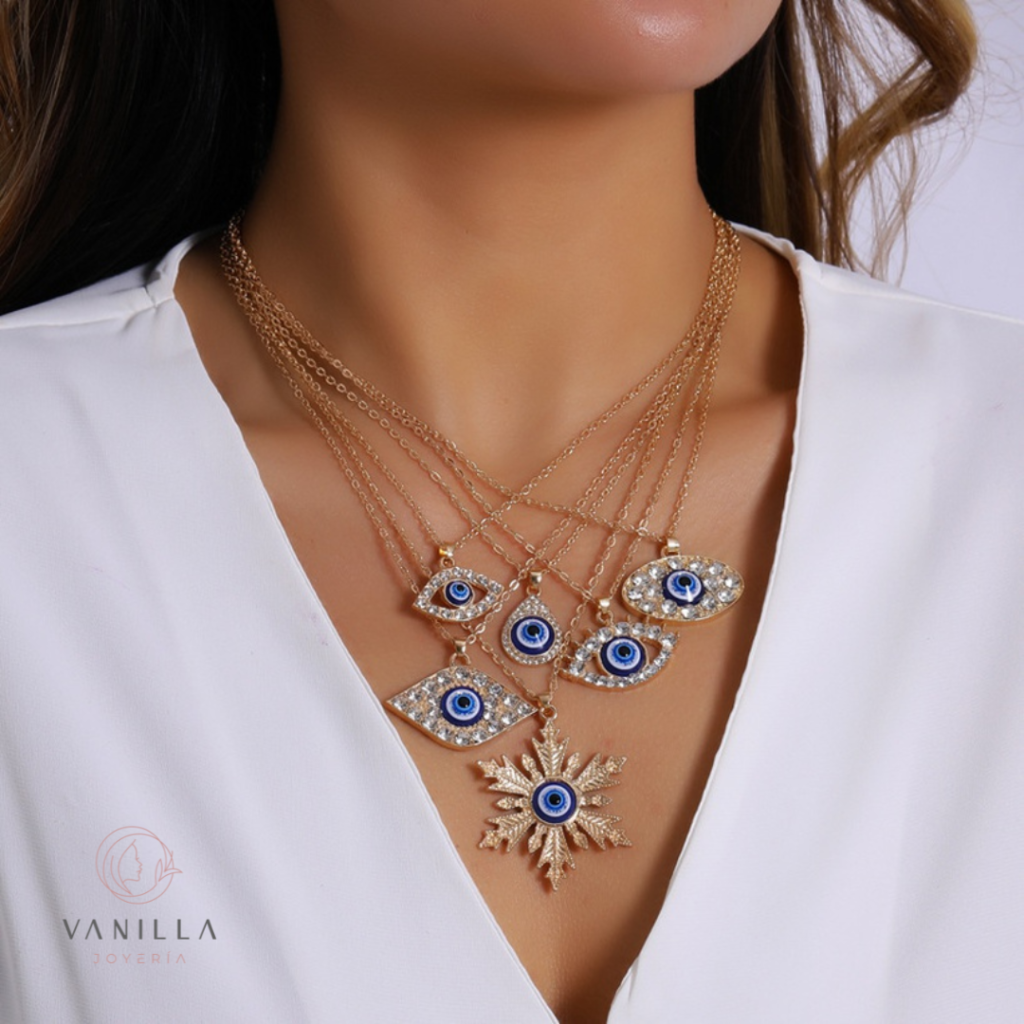 Cadena con colgante de ojo